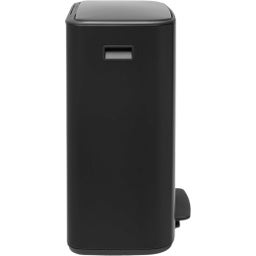 brabantia Bo Pedal Bin, 2 x 30L - Matt Black