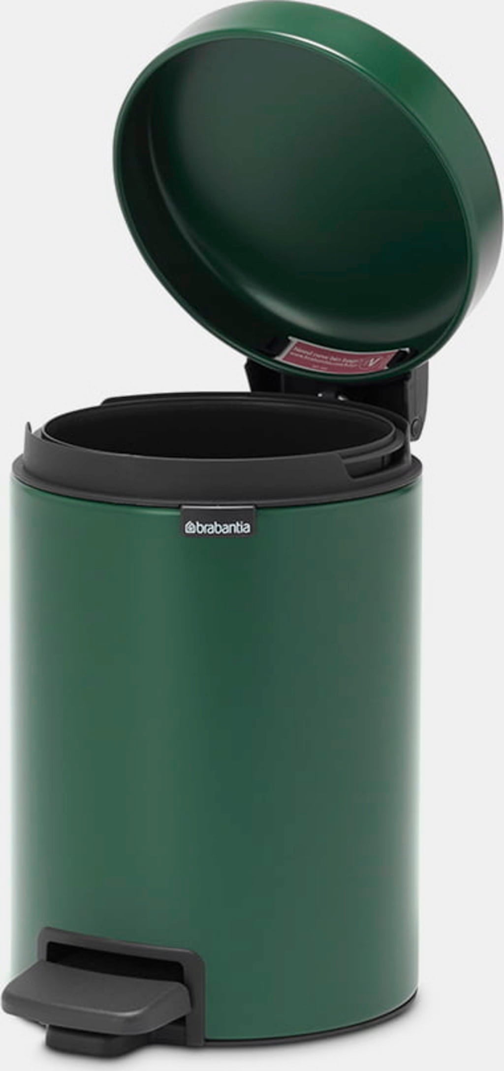 brabantia Poubelle à Pédale Newicon 3L - Pine Green