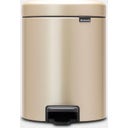 brabantia Poubelle à Pédale Newicon 5L - Champagne