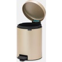 brabantia Poubelle à Pédale Newicon 5L - Champagne