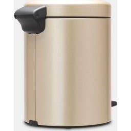 brabantia Poubelle à Pédale Newicon 5L - Champagne