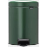 brabantia Newicon Pedal Bin 5 L with Plastic Liner