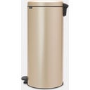 brabantia Poubelle à Pédale Newicon 30L - Champagne