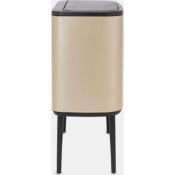 brabantia Bo Touch Bin 36 L avec Seau - Champagne