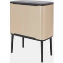 brabantia Bo Touch Bin 36 L avec Seau - Champagne