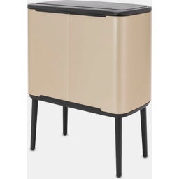 brabantia Bo Touch Bin 36 L avec Seau - Champagne