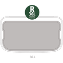 brabantia Bo Touch Bin 36 L avec Seau - Champagne