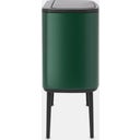 Bo Touch Bin 3x11 Litre with 3 Plastic Liners - Pine Green