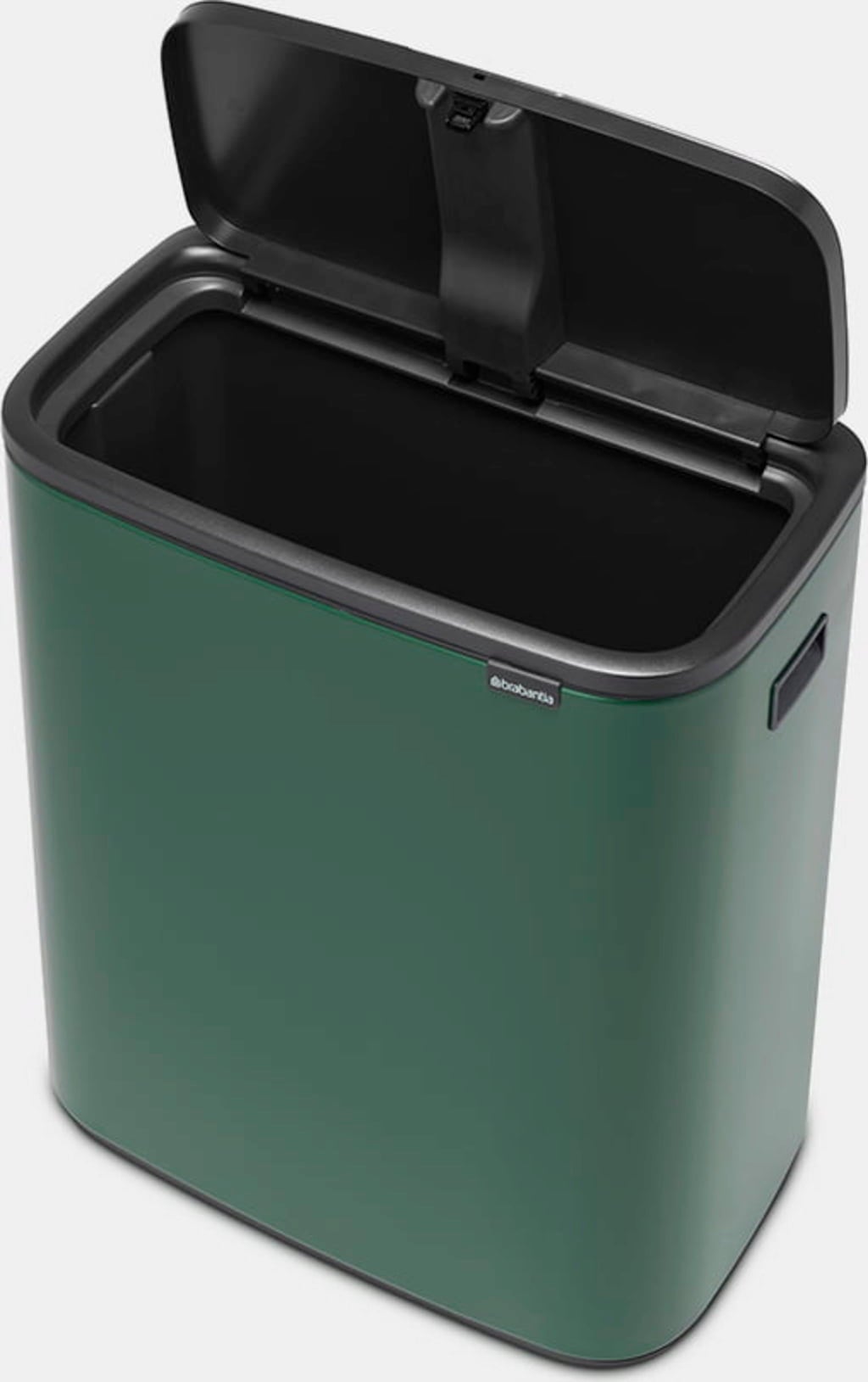 brabantia Bo Touch Bin 60 L avec 1 Seau Intérieur - Pine Green