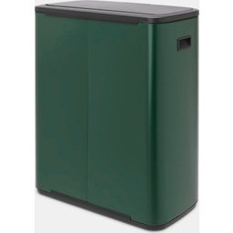 brabantia Bo Touch Bin 60 L z 1 plastičnim vložkom - Pine Green