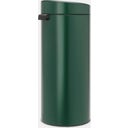 brabantia Touch Bin New 30 L with a Plastic Liner - Pine Green