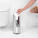 brabantia Dispensador de Papel Higiénico - ReNew - Acero brillante