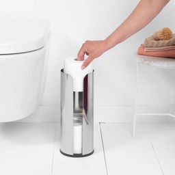 brabantia Distributeur de Papier Toilette - Acier brillant