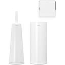 brabantia Set de Accesorios para el Inodoro - Blanco