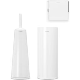 brabantia Set de Accesorios para el Inodoro - Blanco