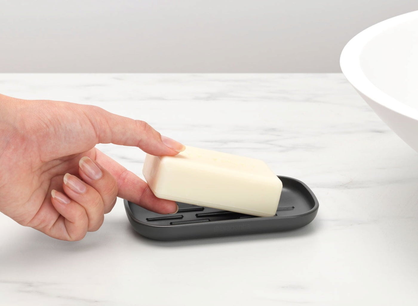 brabantia Soap Dish - Dark Grey