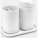 brabantia Bathroom Accessories Set - White