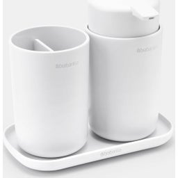 brabantia Bathroom Accessories Set - White