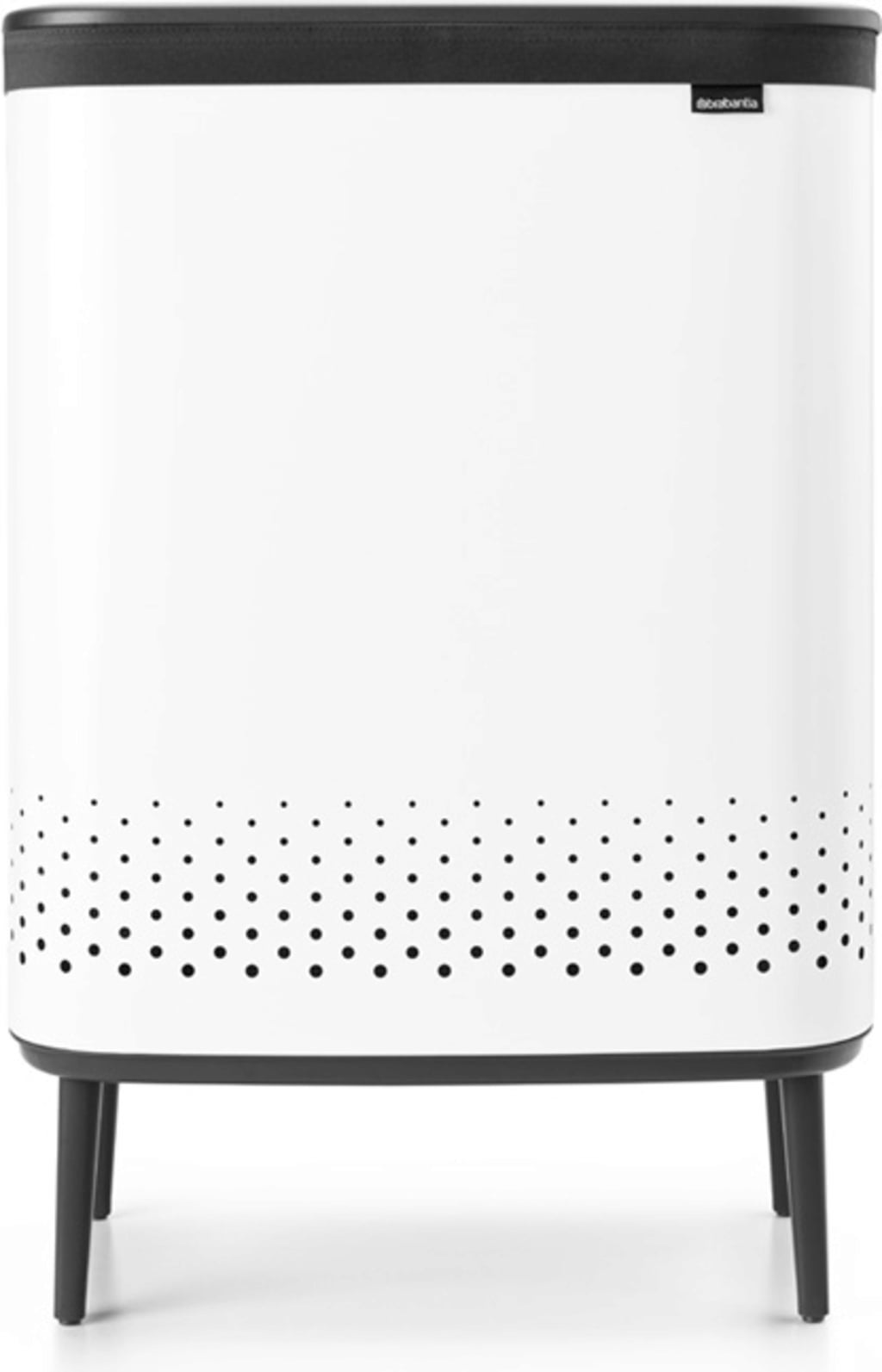 brabantia Bo Hamper Hi, 2 x 45L - White