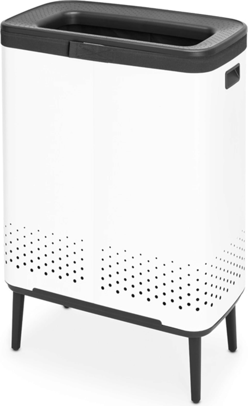 brabantia Bo Hamper Hi, 2 x 45L - White