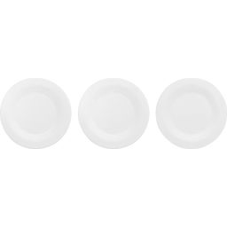 brabantia Pots de Stockage, Lot de 3 - Blanc