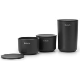 brabantia Storage Contains - Set of 3 - Dark Grey