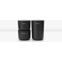 brabantia Storage Contains - Set of 3 - Dark Grey