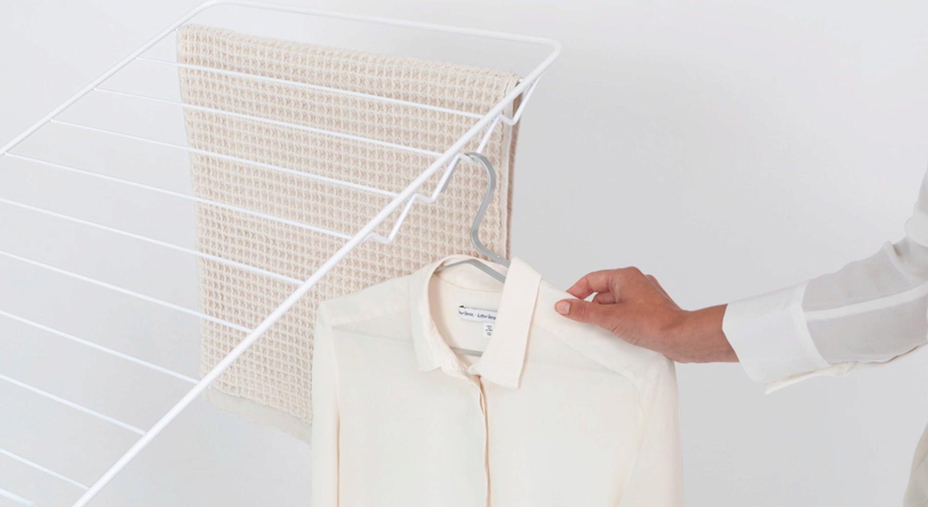 brabantia HangOn Drying Rack, 25m - White