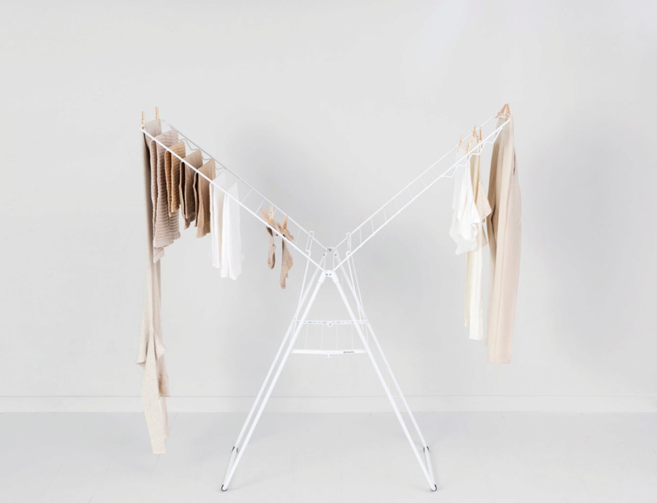 brabantia HangOn Drying Rack, 25m - White