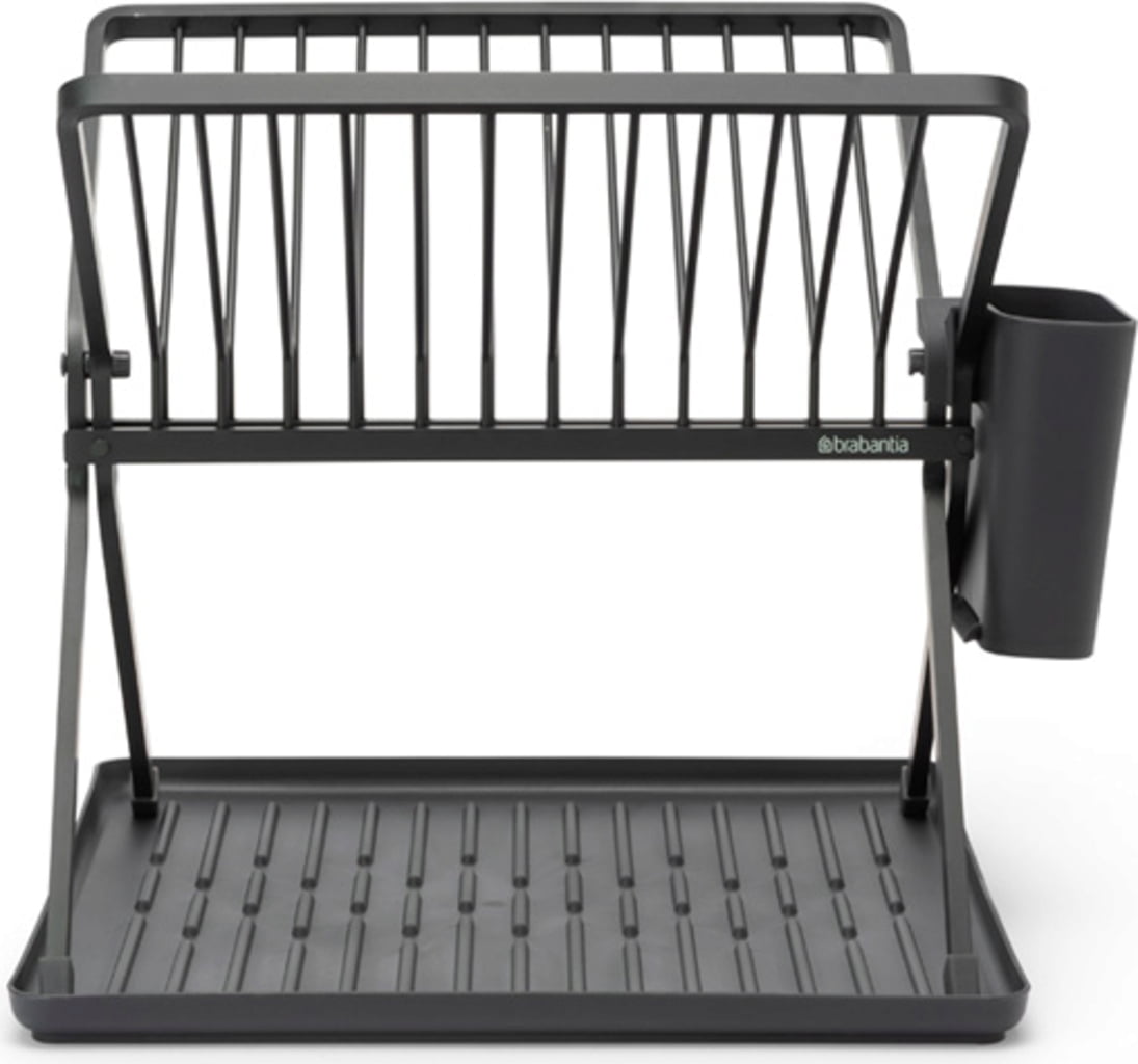 brabantia Foldable Draining Rack - Dark Grey