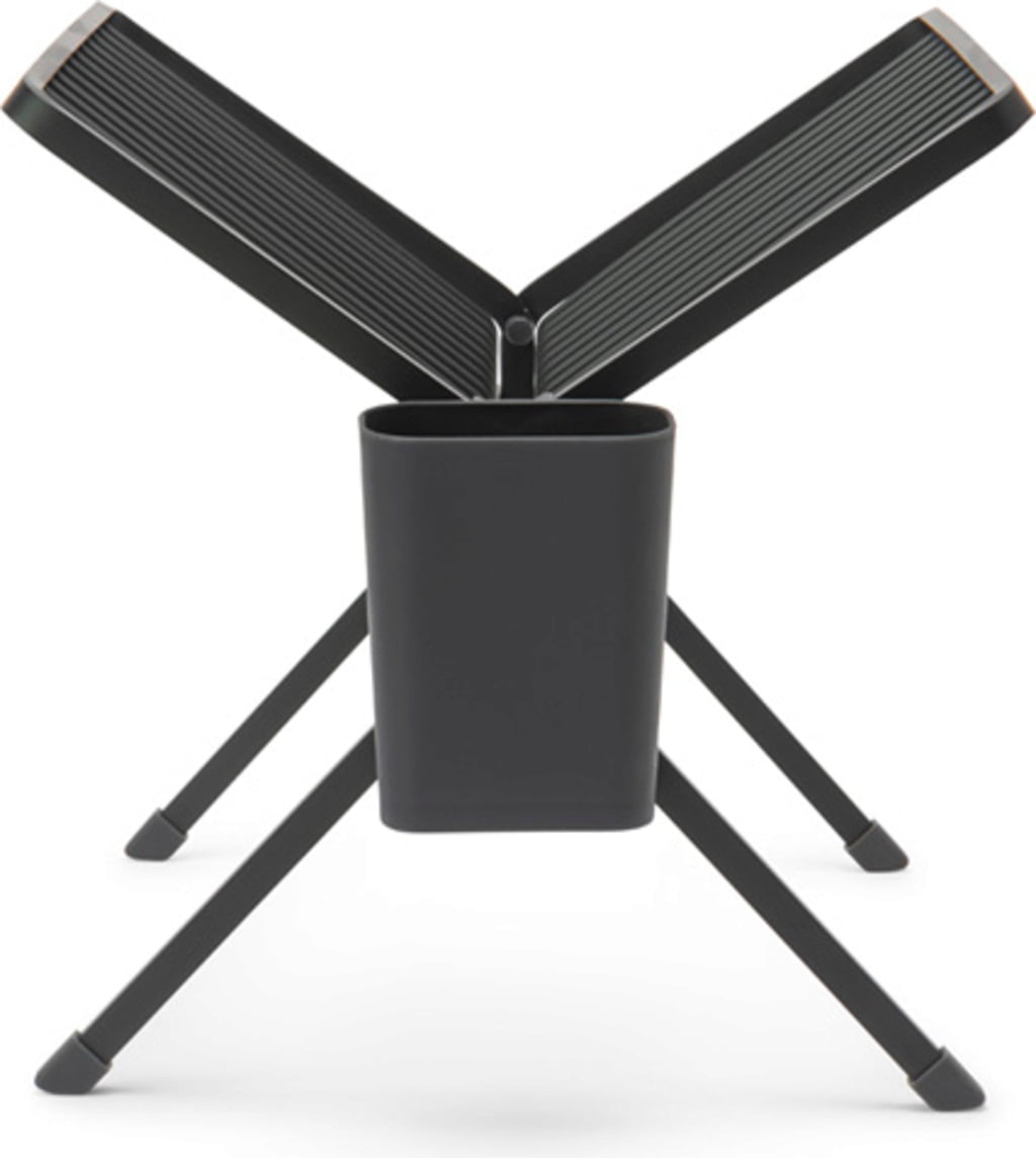 brabantia Foldable Draining Rack - Dark Grey