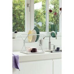 brabantia Foldable Draining Rack - Light Grey