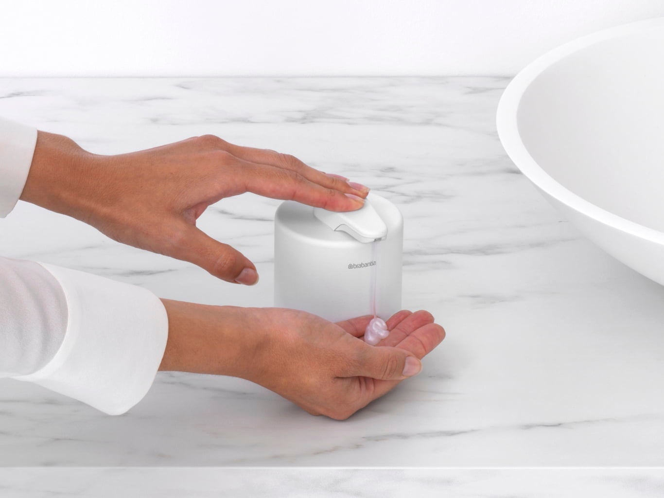 brabantia Seifenspender - MindSet - Mineral Fresh White