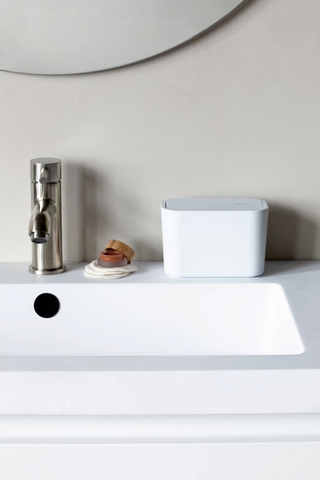 brabantia Poubelle de Salle de Bain - MindSet - White