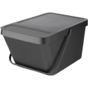 brabantia Sort & Go Stackable Waste Bin - Grey