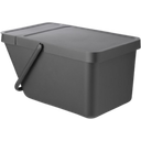 brabantia Sort & Go - Cubo de Basura Apilable - Grey