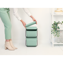 brabantia Sort & Go zložljiv koš za smeti - Jade Green