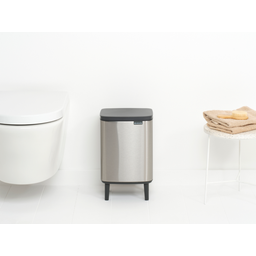 brabantia Bo Hi - Pattumiera 7 L - Matt Steel