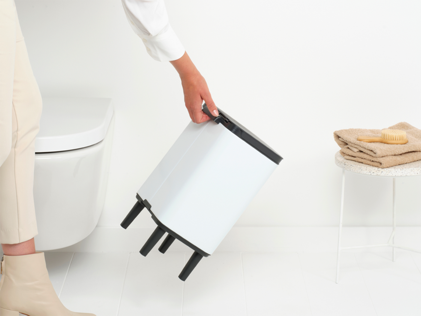 brabantia Bo Mülleimer Hi, 7L - White