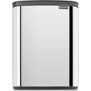 brabantia Bo Waste Bin, 12 L - Brilliant Steel