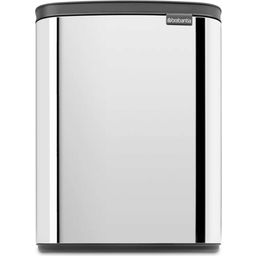 brabantia Bo Waste Bin, 12 L - Brilliant Steel