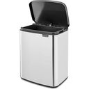 brabantia Cubo de Basura Bo, 12L - Brilliant Steel