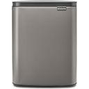 brabantia Bo Afvalemmer, 12 Liter - Platinum