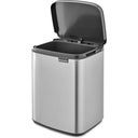 brabantia Bo Waste Bin, 7 L - Matt Steel