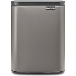 brabantia Bo Waste Bin, 7 L - Platinum