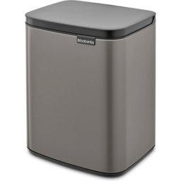 brabantia Bo Waste Bin, 7 L - Platinum