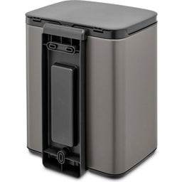 brabantia Bo Waste Bin, 7 L - Platinum