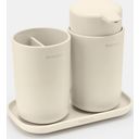 brabantia ReNew Badkameraccessoires Set - Soft Beige