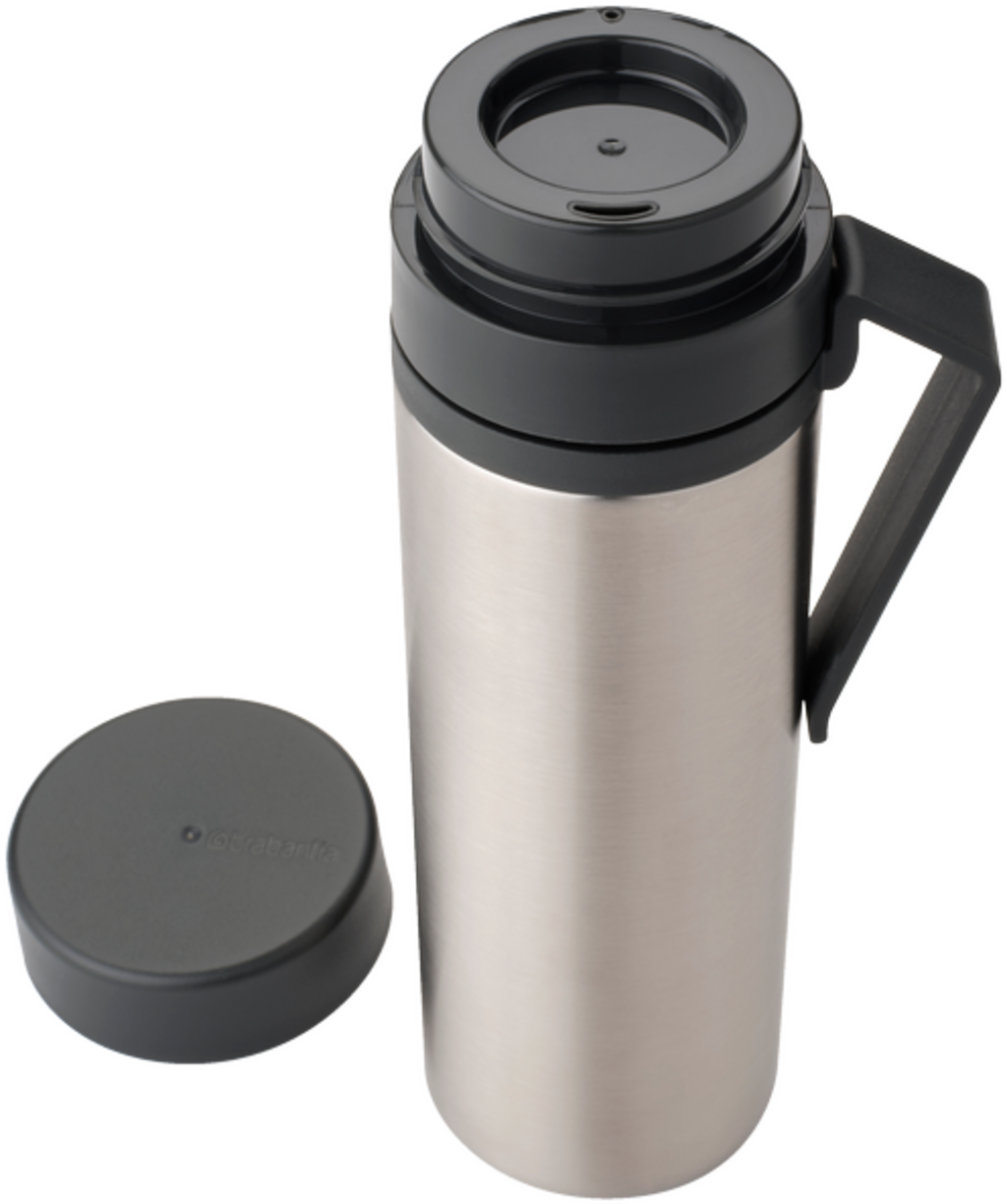 brabantia Make & Take - Gourde Isotherme 0,5 L - Dark Grey