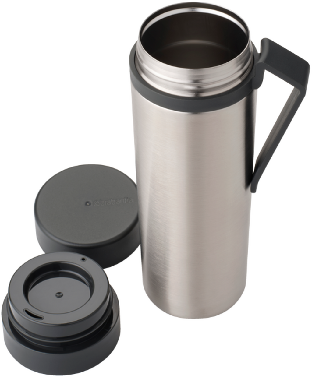 brabantia Make & Take - Gourde Isotherme 0,5 L - Dark Grey